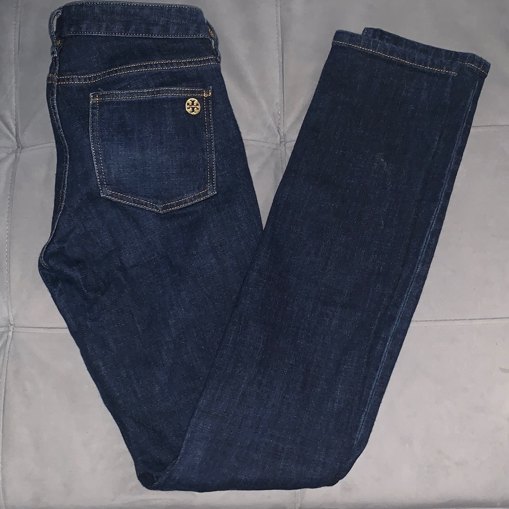 Tory Burch Dark Blue Jeans